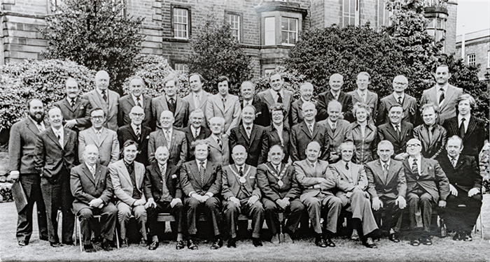 The District Council pictured in 1976
