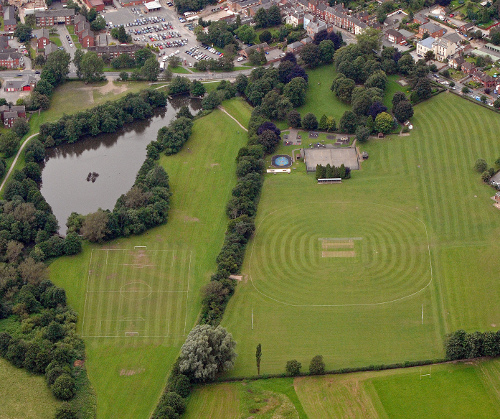 ashbourne park aerial view 