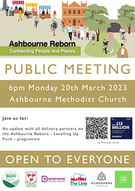ashbourne reborn public meeting poster