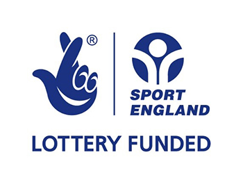 Logo of Sport England - lottery funded